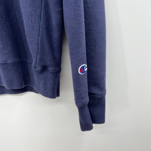 Champion reverse weave Men's Cotton Polyester Long Sleeve Solid Sweatshirt Size - Picture 3 of 15
